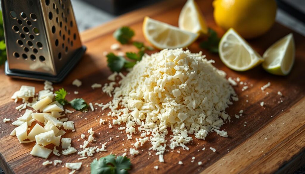 How to shred and crumble cotija cheese How to shred and crumble cotija cheese
