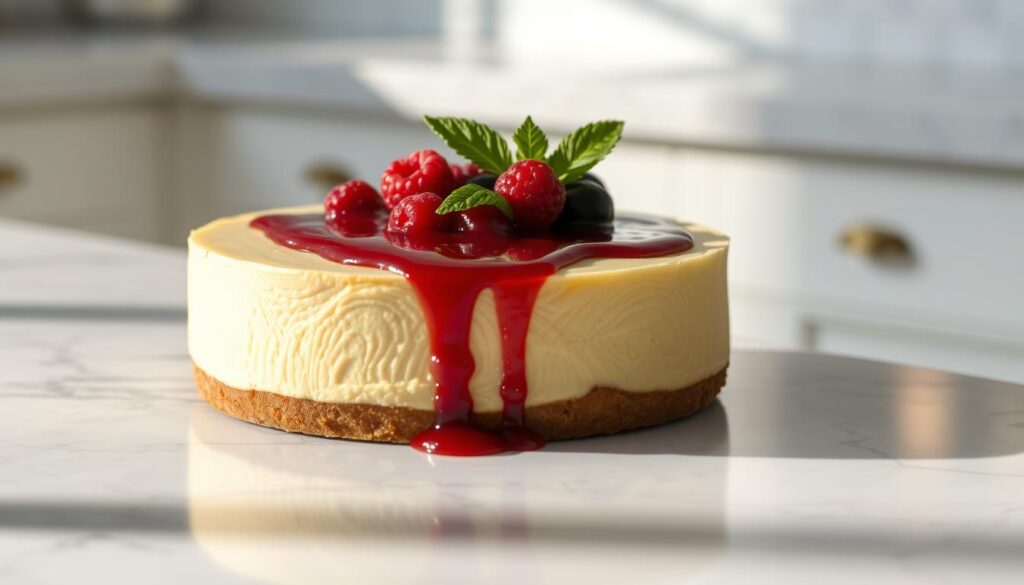 New York-style cheesecake New York-style cheesecake