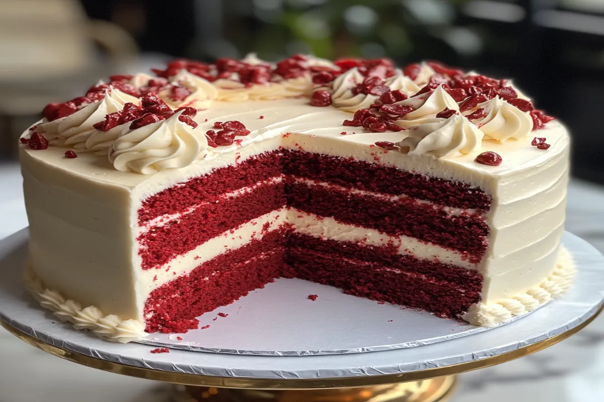 ed Velvet Cake 