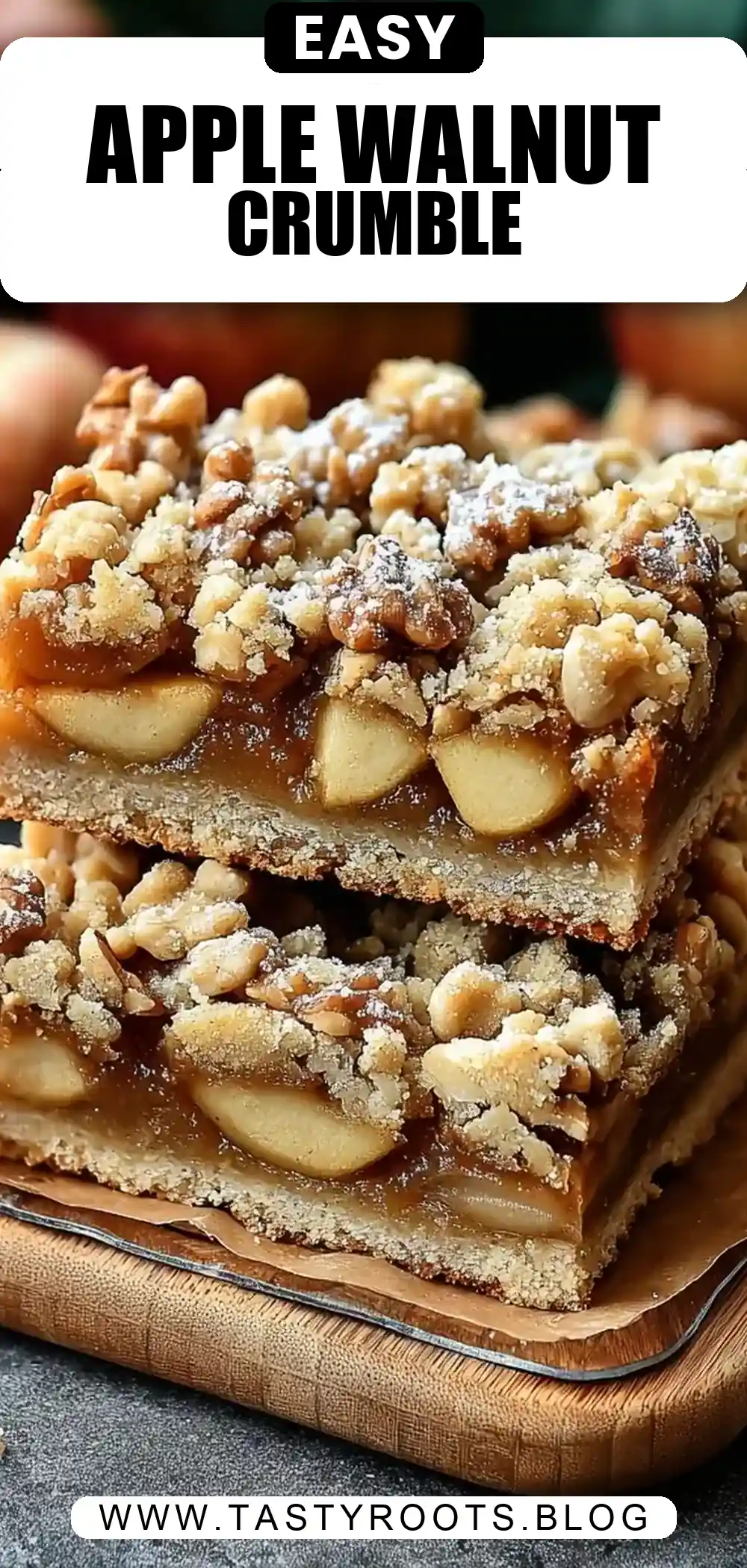 Rustic Apple Walnut Crumble Squares Recipe: A Perfect Fall Dessert