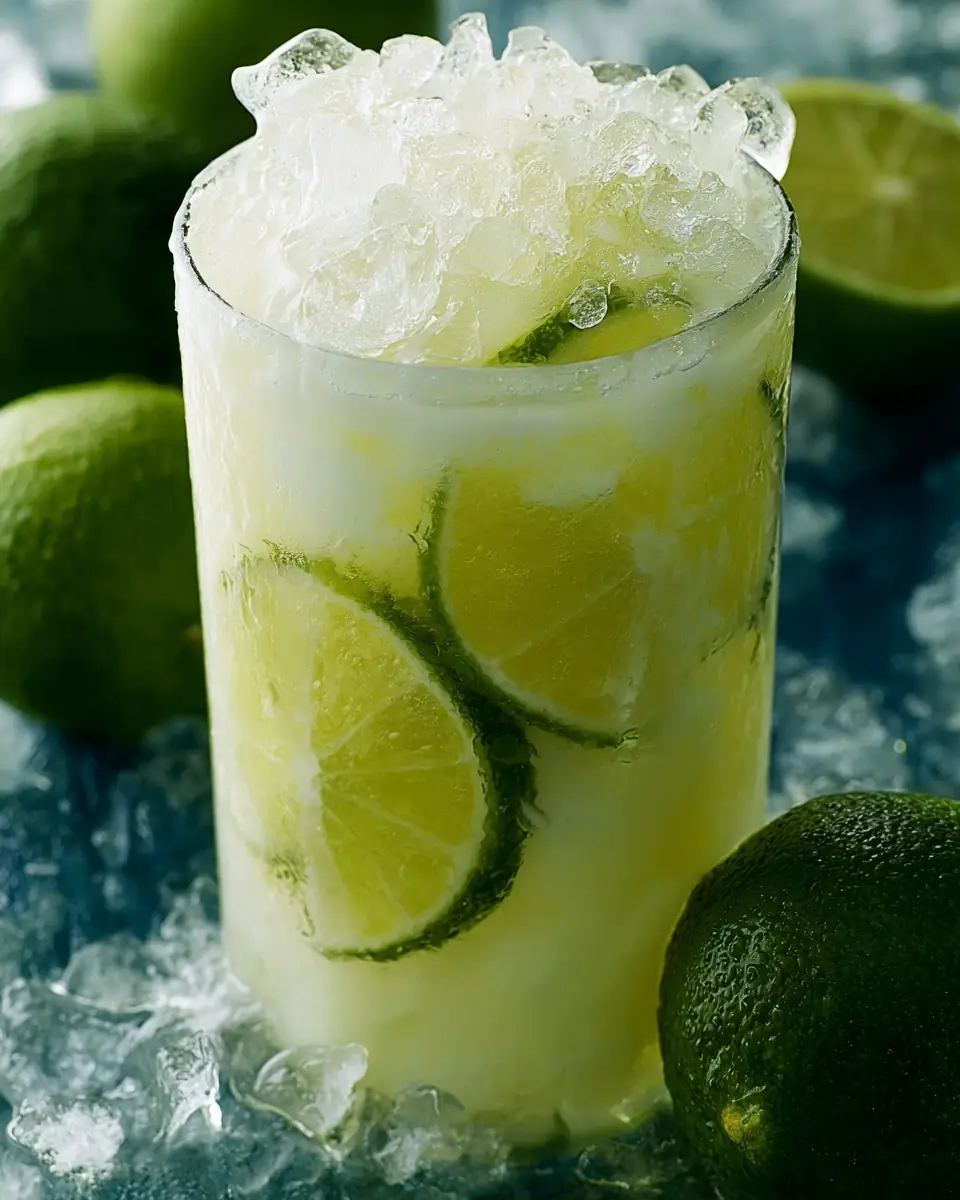 A delicious plate of Creamy Limeade Bliss That Tastes Like Summer in a Glass