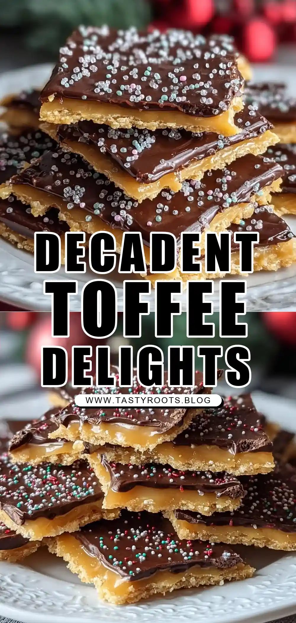 Irresistible Saltine Toffee with Chocolate Topping