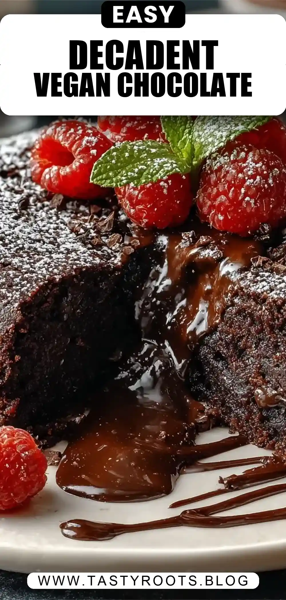 Ultra-Fudgy Vegan & Gluten-Free Chocolate Cake That Melts in Every Bite