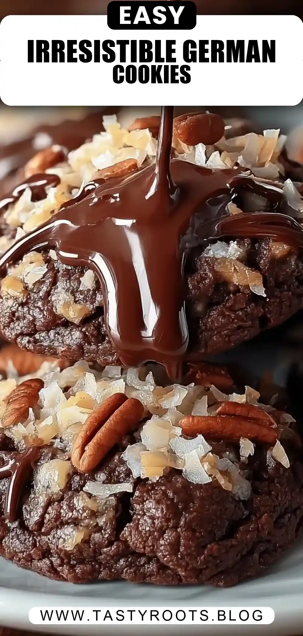 German Chocolate Cookies Recipe – Rich, Chewy, and Irresistible