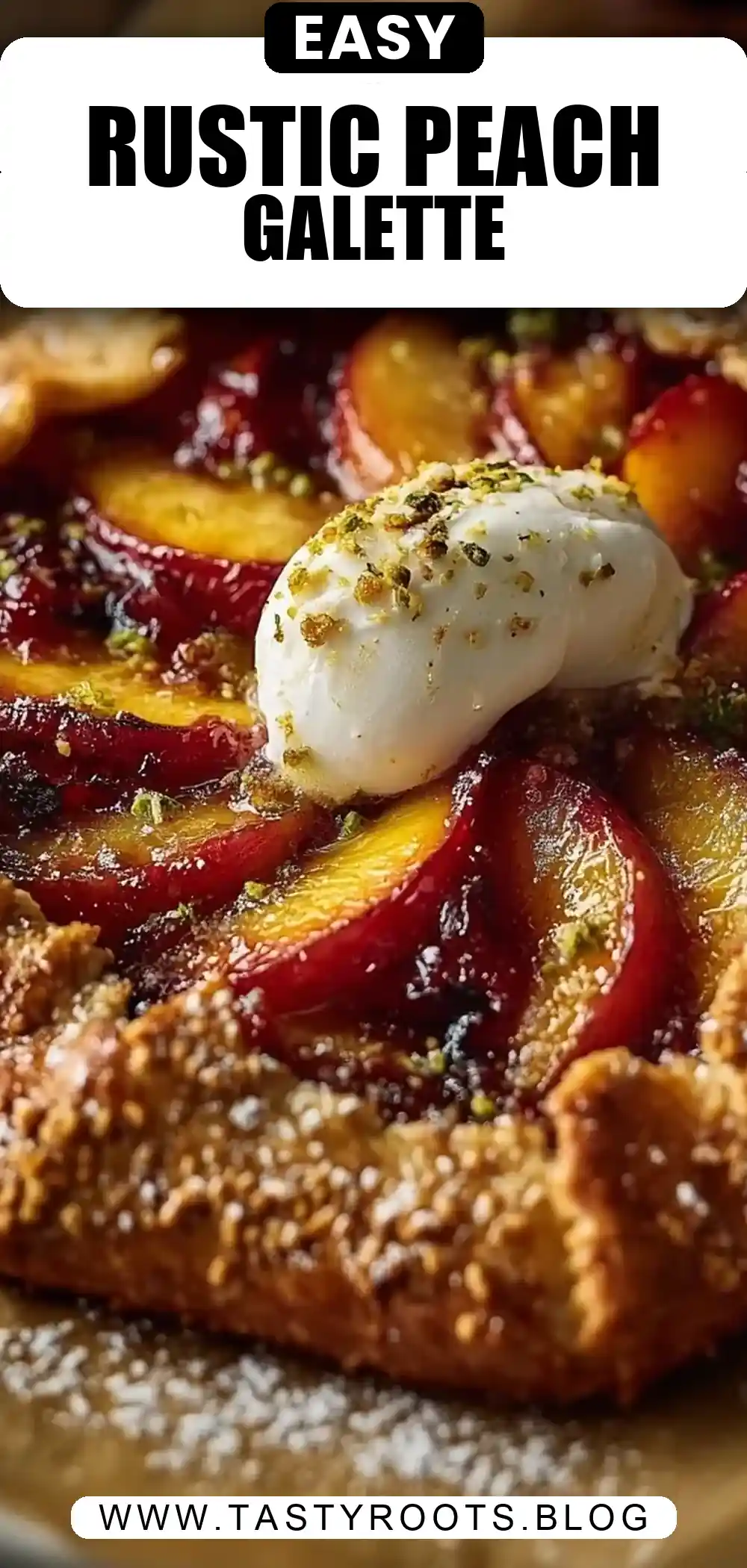 Peach Maple Galette: A Rustic Dessert with Warm Summer Flavor