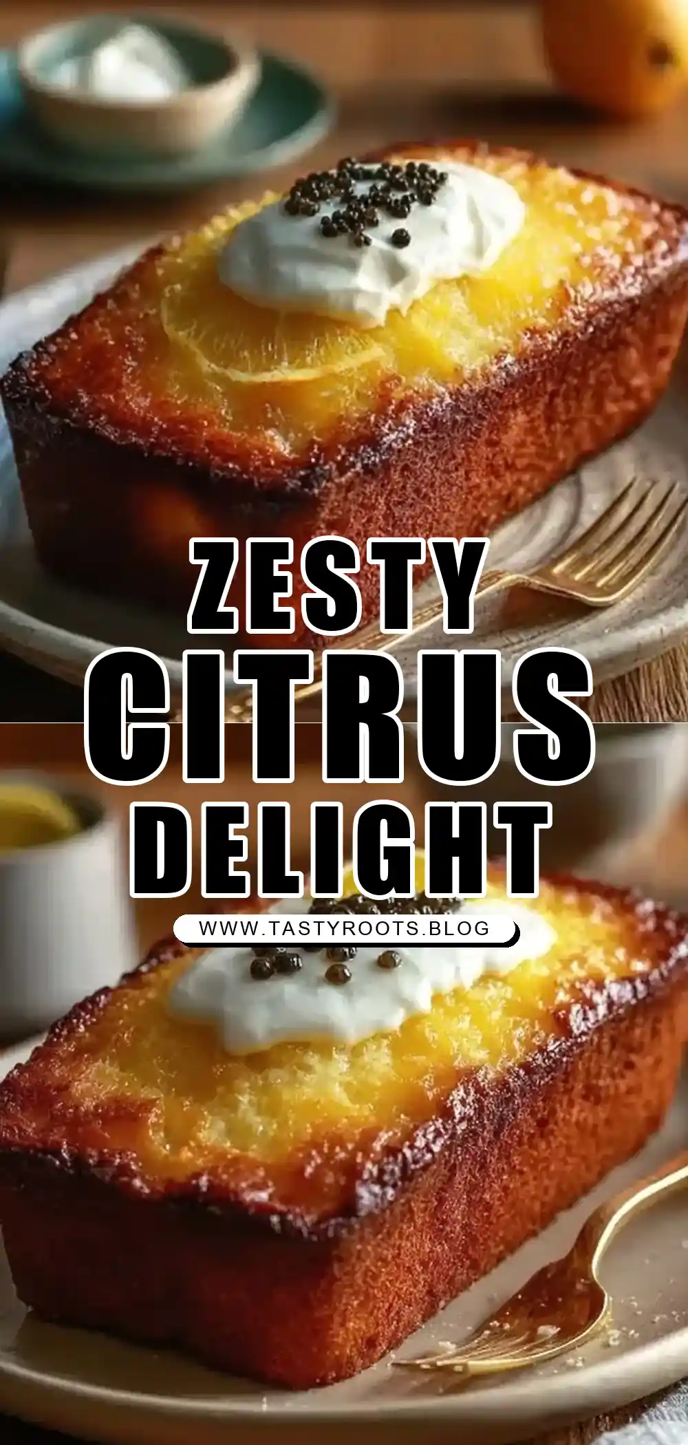Moist Citrus Loaf Cake with a Decadent Topping: A Zesty Treat You’ll Crave